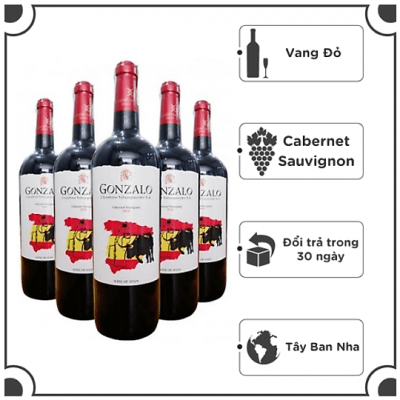 Vang TBN Gonzalo Cabernet Sauvignon 13,5%