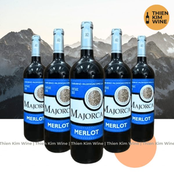 Vang TBN Majorca Merlot 13,5%