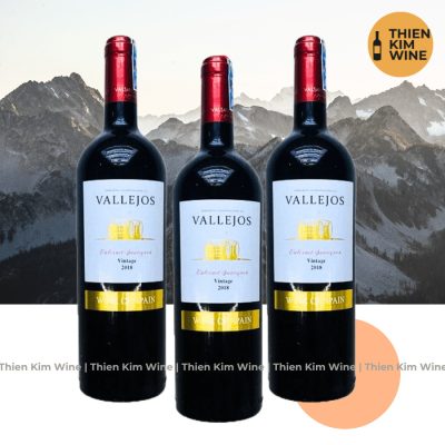 Vang TBN Vallejos Cabernet Sauvignon 13,5%